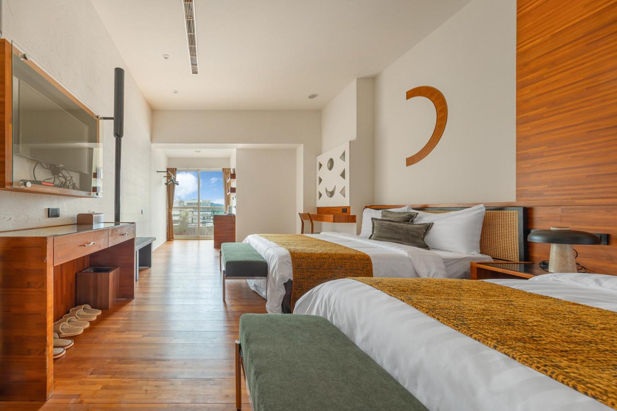 Sun Moon Lake Itathao Vacation Inn With Elevator Yuchi Exterior foto