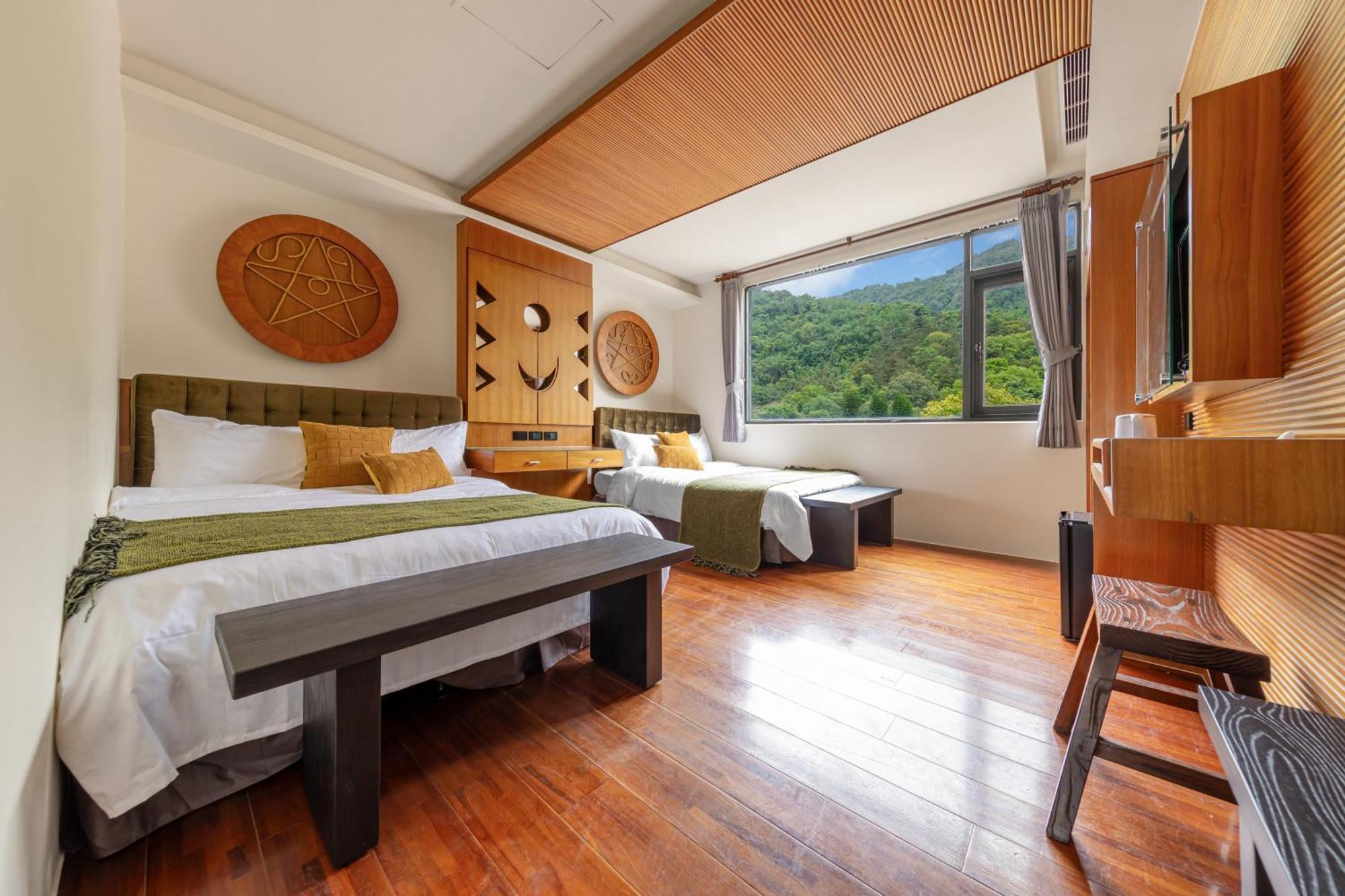 Sun Moon Lake Itathao Vacation Inn With Elevator Yuchi Exterior foto